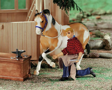 Breyer Farrier With Blacksmith Tools - 8" Figure